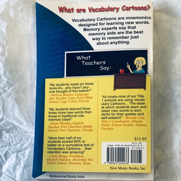 SAT Word Power Vocabulary Cartoons paperback - Picture 4 of 8